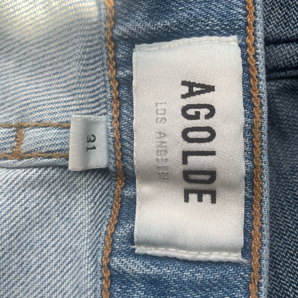 Agolde Jeans. EUC Toni high rise straight 31 - Picture 4 of 5